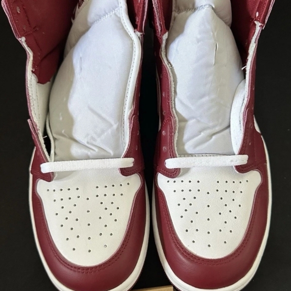 Air Jordan 1 Retro OG Shoes Artisanal Team Red White Men Size 8.5 DZ5485-160 - Picture 11 of 15